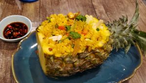 Pineapple fried rice at Thai Market Restaurant  in Da Nang