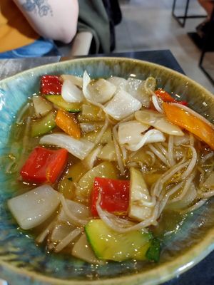 Verdure saltate at Osaka in Pietrasanta