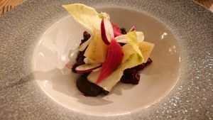 Beetroot Tartare at The Manor House Hotel in Moreton-in-marsh