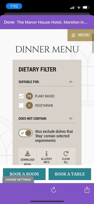   at The Manor House Hotel in Moreton-in-marsh