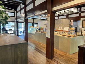 The bakery  at Morris Bakery in Komatsu