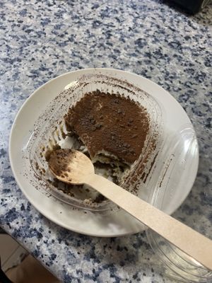 Tiramisu   at Mundo Vegan in Barcelona