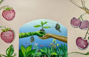   at Mundo Vegan in Barcelona