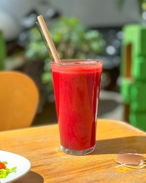 Zumo Reina at Mundo Vegan in Barcelona