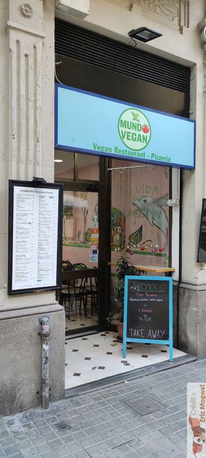 FAcade at Mundo Vegan in Barcelona