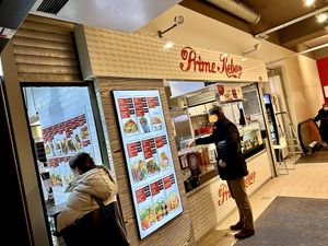 store front inside  at Prime Kebap in Berlin