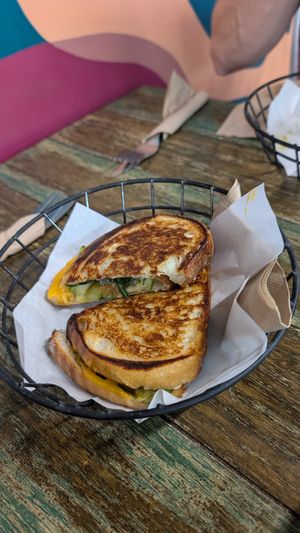 Vegan Cuban Toastie at Benchtop Espresso in Lismore