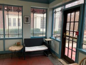 Seating  at The Coffee House at University Circle in Cleveland