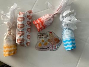My haul of chocolates at Chocotejas Veganas in Lima