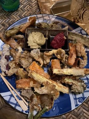 Canapé  #Veganuary at The NamKhan in Luang Prabang