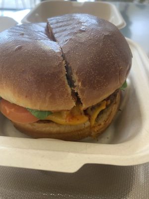 Beyond burger   at RawASF in Elk Grove