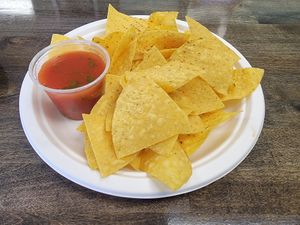 Fresh tortillas with homemade salsa at Lilly's Mexican Cuisine in Roseburg