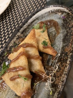Samosas  at Gypsy Baguio by Chef Waya in Baguio City