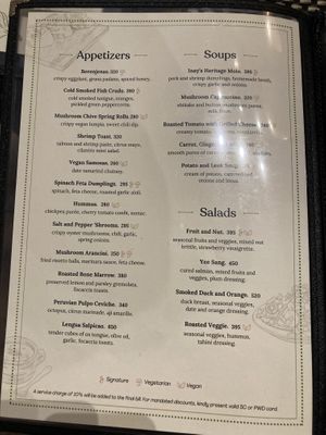 Starters  at Gypsy Baguio by Chef Waya in Baguio City