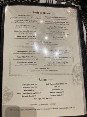 Share and sides  at Gypsy Baguio by Chef Waya in Baguio City