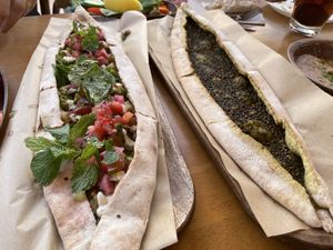 Vegan Pastries ( no egg wash )   at Mama'esh in Dubai