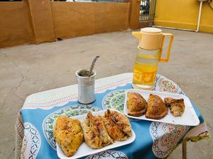 Take-Away Empanadas  at Qi Vegano in Encarnacion