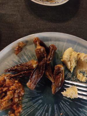 Fried Okra at Mezegi in Goecek