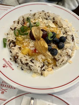 Gemüse-Früchte-Curry  at Café Niederegger - Stammhaus in Luebeck