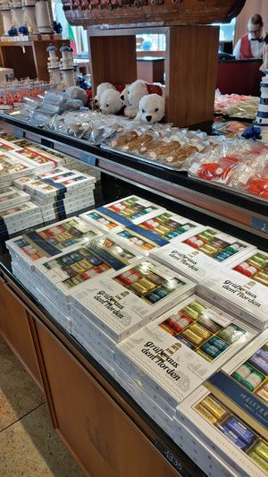 Inside at Café Niederegger - Stammhaus in Luebeck