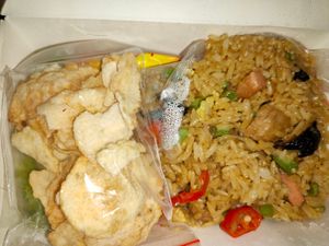 Nasi Goreng (Fried Rice) at Vegetus Vegetarian - Muara Karang in Jakarta