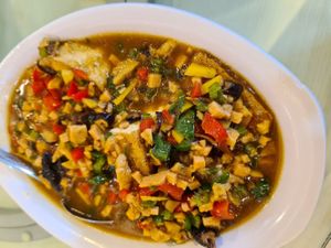 Tahu Mochi at Vegetus Vegetarian - Muara Karang in Jakarta