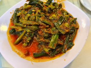 Genjer Balacan at Vegetus Vegetarian - Muara Karang in Jakarta