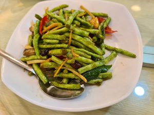 Buncia tausi at Vegetus Vegetarian - Muara Karang in Jakarta