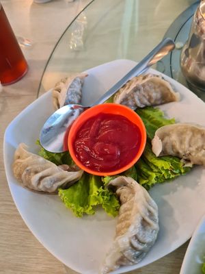Kuotie at Vegetus Vegetarian - Muara Karang in Jakarta