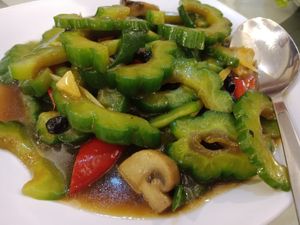 Pare Tausi at Vegetus Vegetarian - Muara Karang in Jakarta