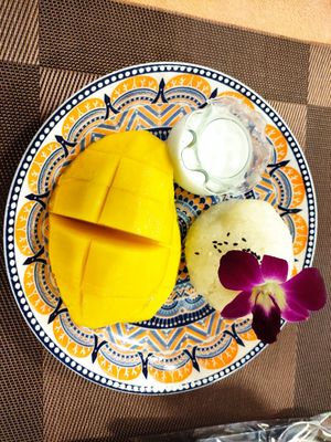 Mango Sticky Rice at Chai Thaifood in Phuket