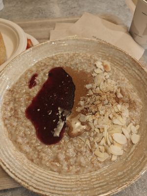 Oatmeal porridge. at Destination Gotland Ferry in Visby