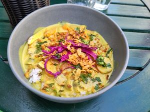 Tofu curry at Jūp Jūp in Bordeaux