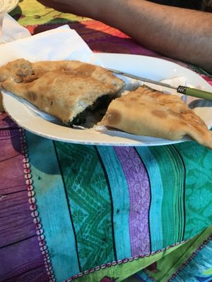 empanada de espinaca vegan  at Tú y yo in Algarrobo
