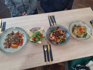 Ou mimi buffet at Vegalena in Stuttgart