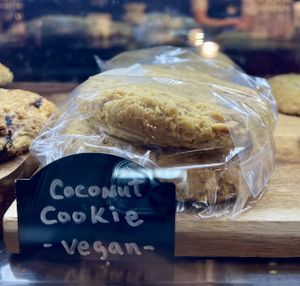Coconut cookie   at The Well Coffee House in Boston