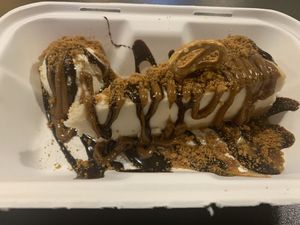 cheesecake at V Rev Vegan Diner in Manchester