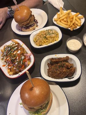   at V Rev Vegan Diner in Manchester