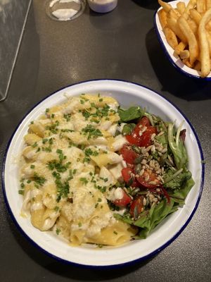 GF Mac & cheese  at V Rev Vegan Diner in Manchester