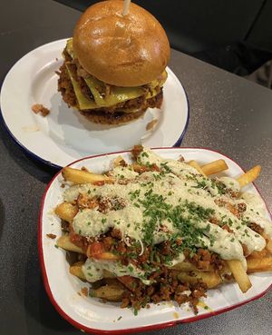   at V Rev Vegan Diner in Manchester