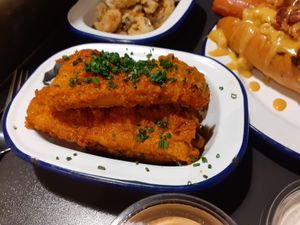 Wings at V Rev Vegan Diner in Manchester