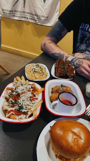   at V Rev Vegan Diner in Manchester