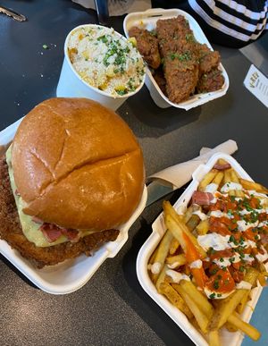   at V Rev Vegan Diner in Manchester