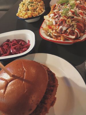   at V Rev Vegan Diner in Manchester