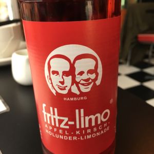 Fritz-Limo Hamburg served here  at V Rev Vegan Diner in Manchester
