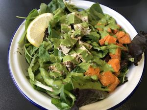   at V Rev Vegan Diner in Manchester