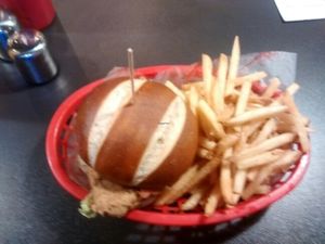 Buffalo the vampire slayer at V Rev Vegan Diner in Manchester