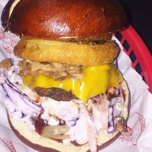 Barbecute without the E at V Rev Vegan Diner in Manchester