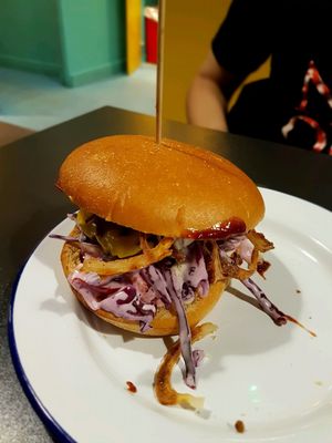 'Barbecute without the E' at V Rev Vegan Diner in Manchester
