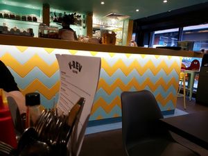 Inside V-Rev at V Rev Vegan Diner in Manchester